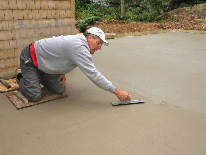 Finished Concrete Topping Surface